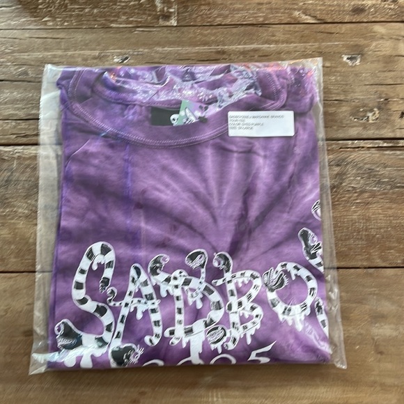 Trisha’s SADBOY2005 Purple Tee NWT - Picture 3 of 4